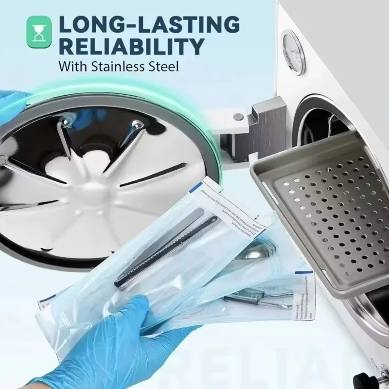 Autoclave Sterilizer Dental - 18L Vertical Dental Autoclave Sterilizer Medical