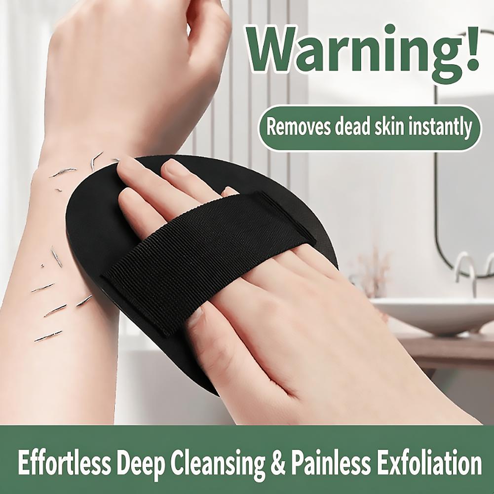 Water Bath Laboratory - Round Bath Gloves Black Strong Exfoliating