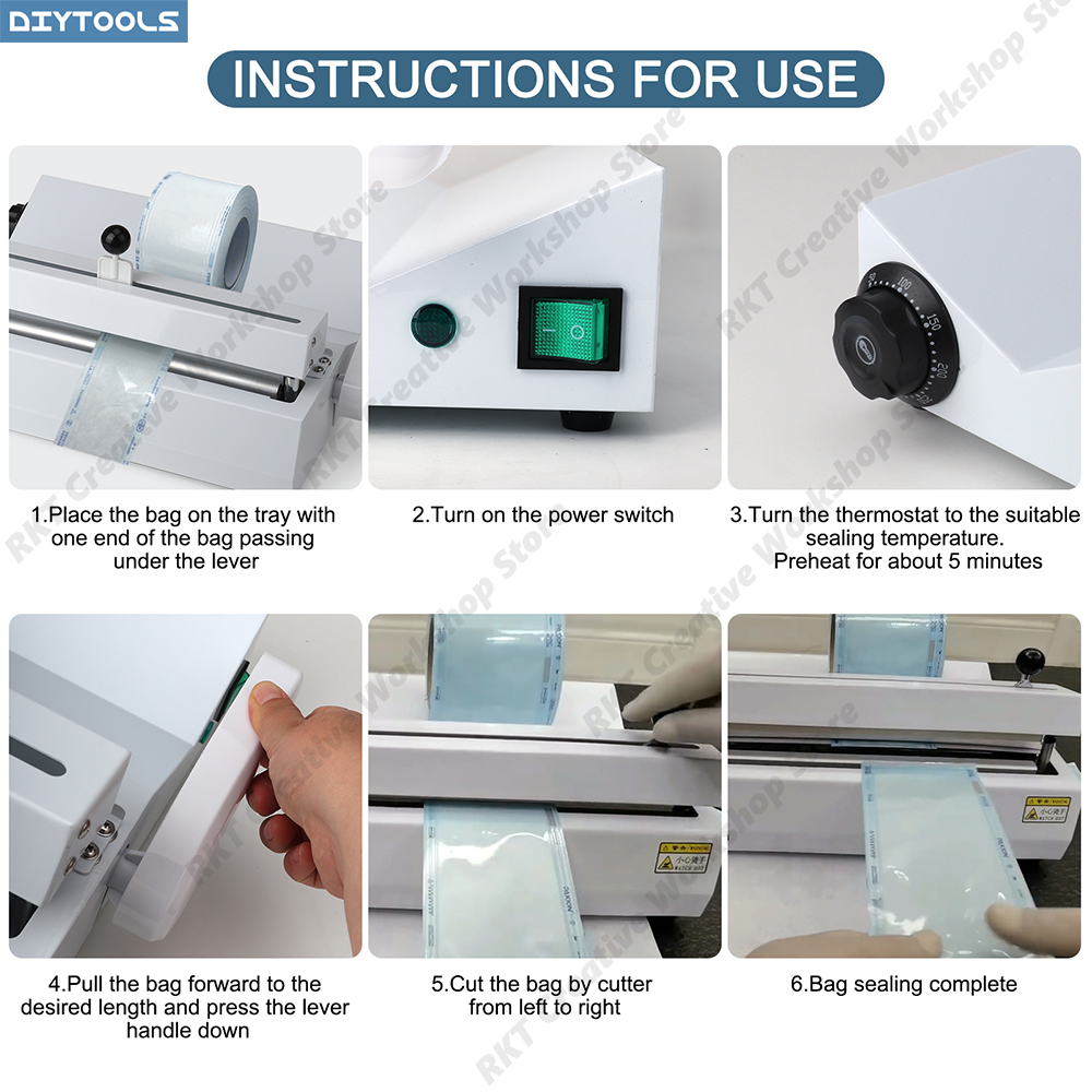 Heat Sealing Machine Steriliza - огляд і ціна Autoclave Sterilizer Dental