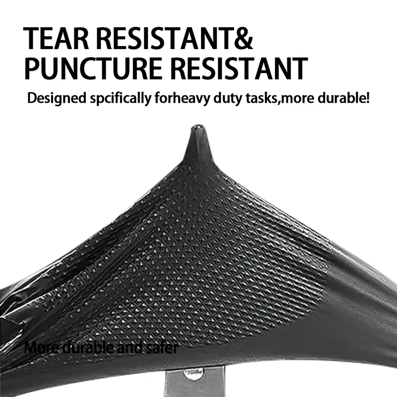 8Mil Heavy Duty Black Nitrile  - огляд і ціна Disposable Gloves Nitrile