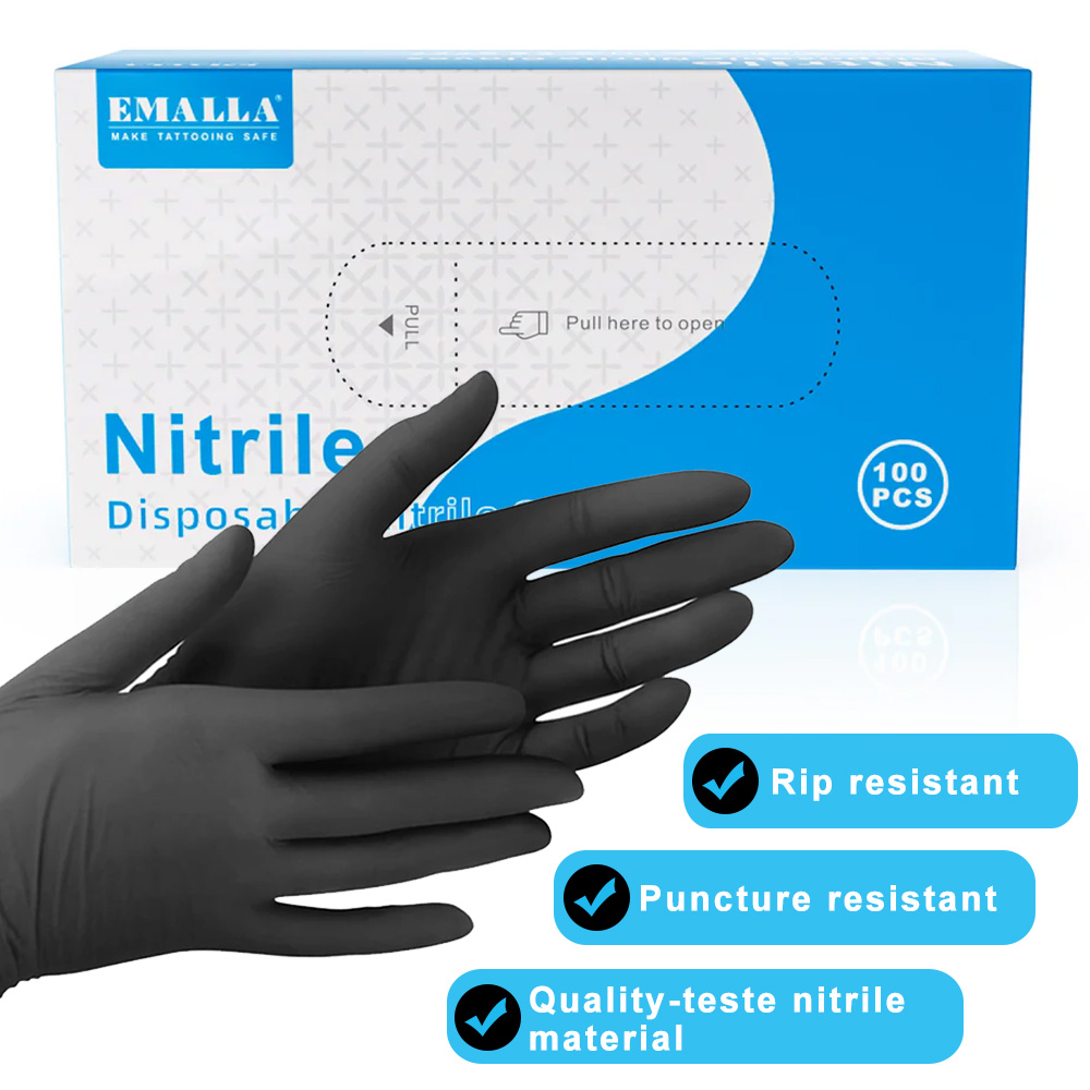 100/50/10PCS Disposable Nitril - огляд і ціна Disposable Gloves Nitrile