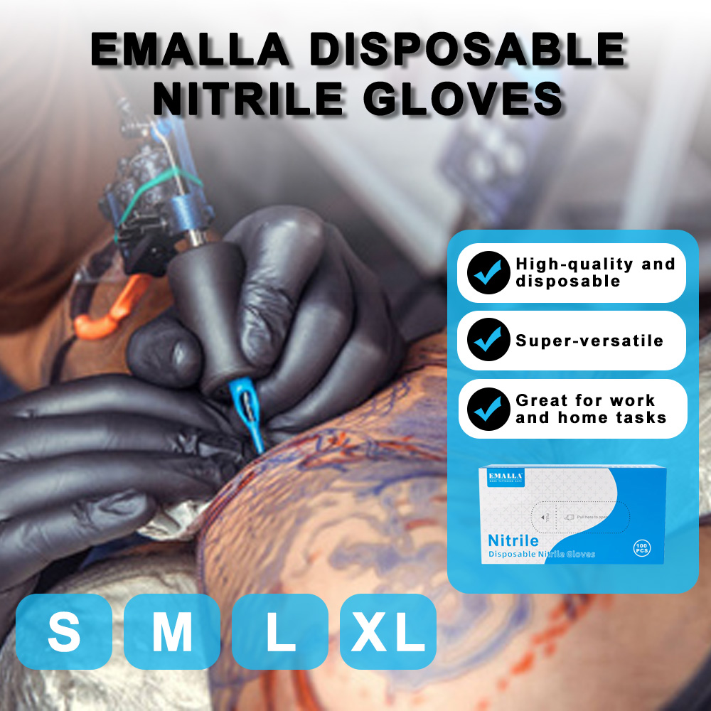 100/50/10PCS Disposable Nitril - огляд і ціна Disposable Gloves Nitrile