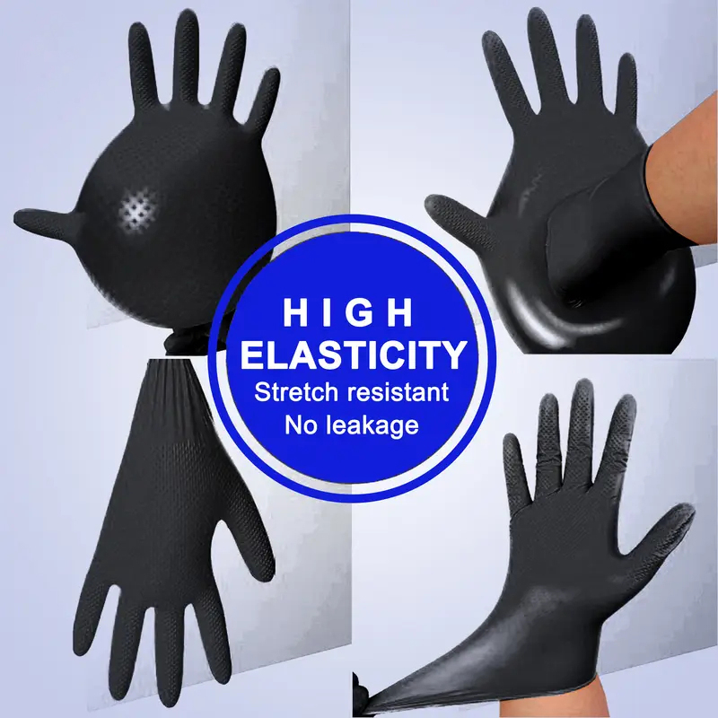 8 Mil Heavy Duty Industrial Or - огляд і ціна Disposable Gloves Nitrile