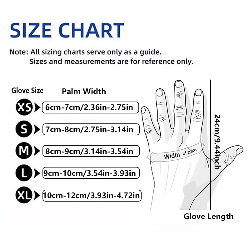 20/50/100PCS Disposable Black  - огляд і ціна Disposable Gloves Nitrile