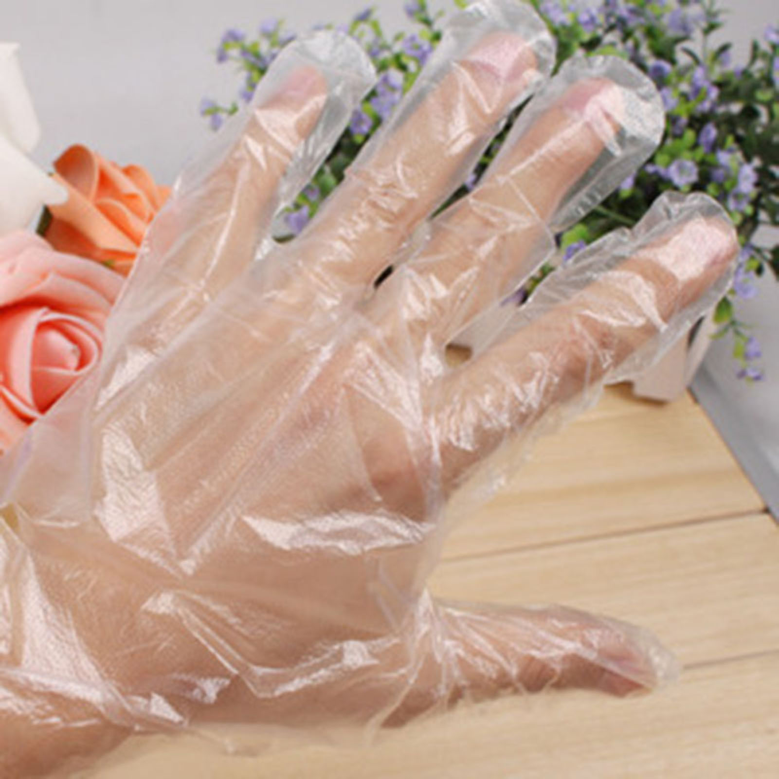 Wholesale 100pcs Plastic Dispo - огляд і ціна Disposable Gloves Nitrile