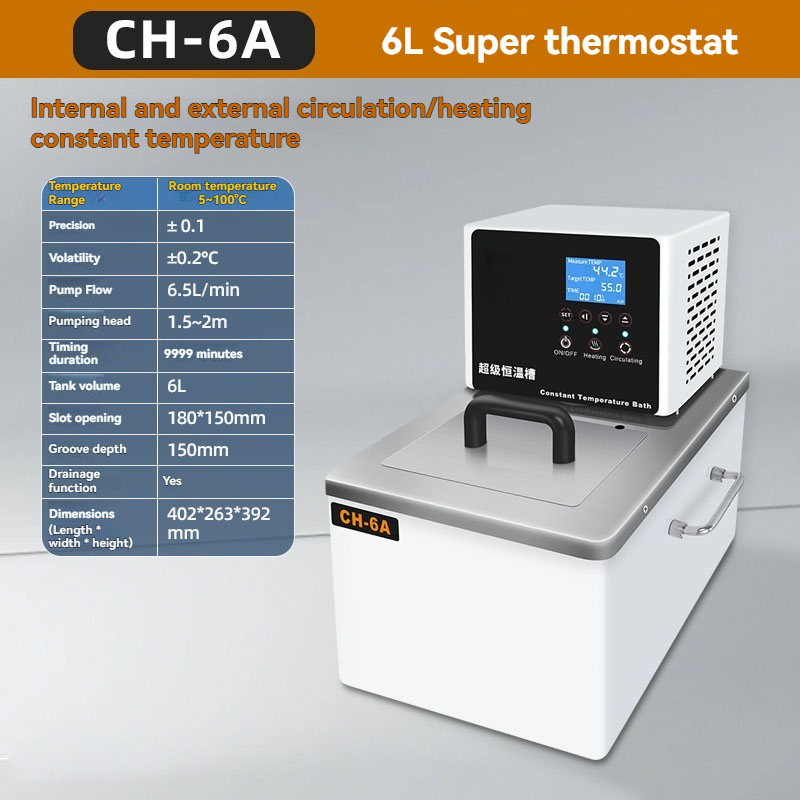 CH-6B 6L Low Temperature Therm - огляд і ціна Water Bath Laboratory